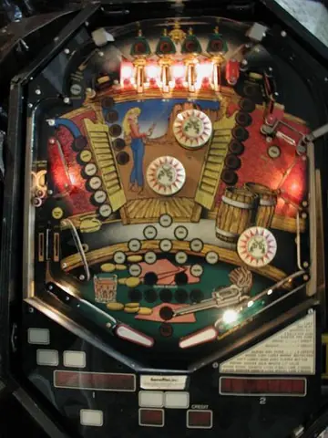Lady Sharpshooter playfield