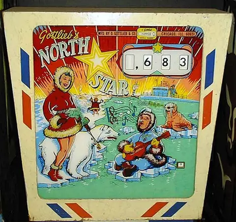 North Star backglass