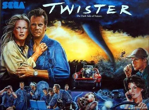 Twister backglass