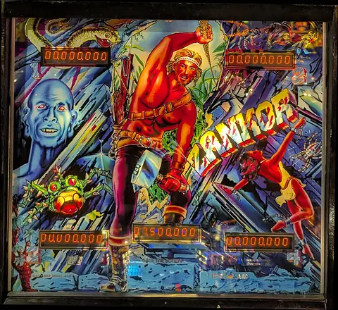 Zankor backglass