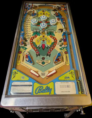Bow and Arrow playfield