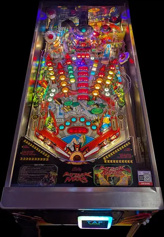 Attack from Mars playfield