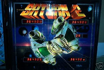 Saturn 2 backglass