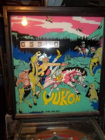 Yukon backglass