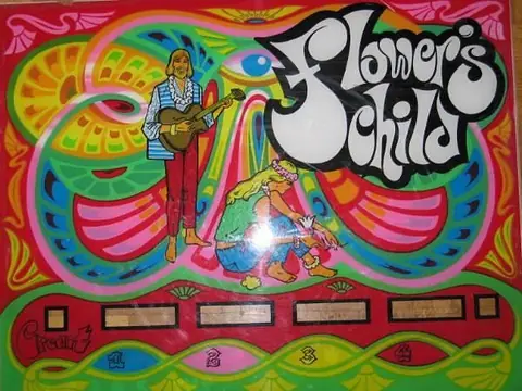 Flower's Child backglass