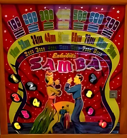 Samba backglass