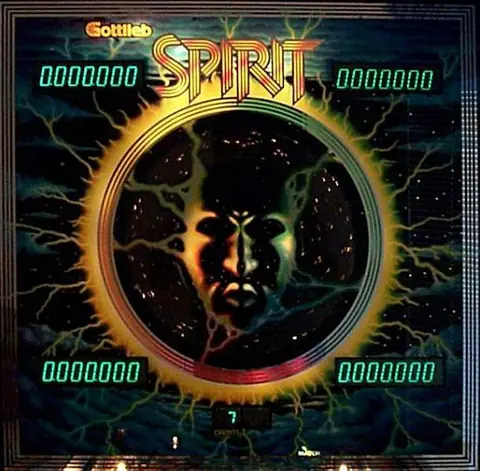 Spirit backglass