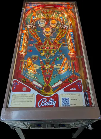 Six Million Dollar Man playfield