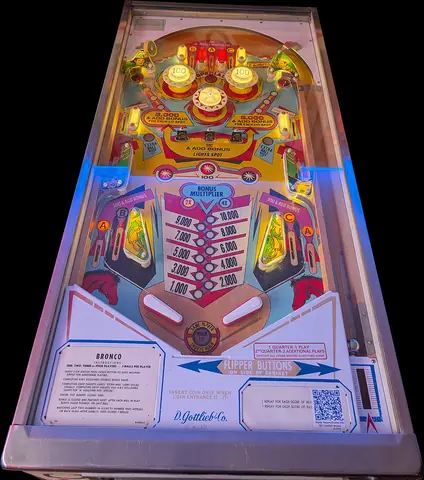 Bronco / Mustang playfield