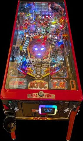 AC/DC playfield