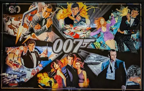 James Bond 007 60th Anniversary (LE) backglass