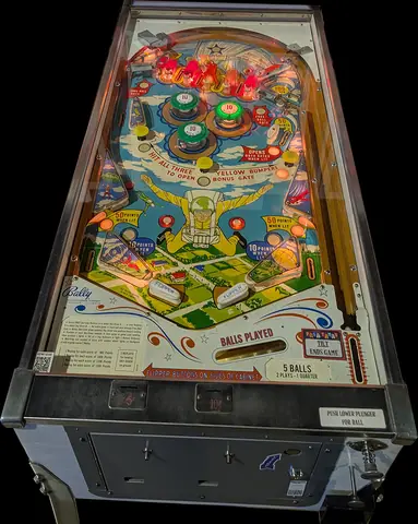 Sky Divers playfield