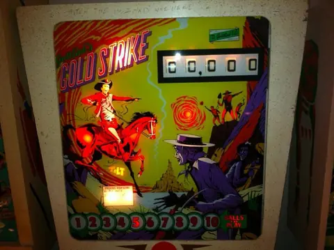 El Dorado backglass