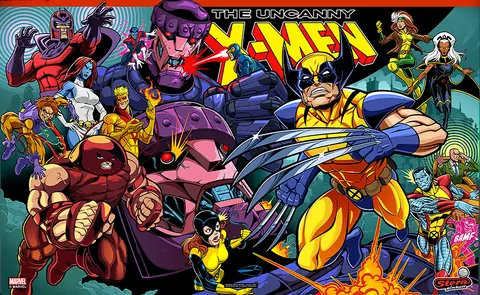 The Uncanny X-Men (Pro) backglass