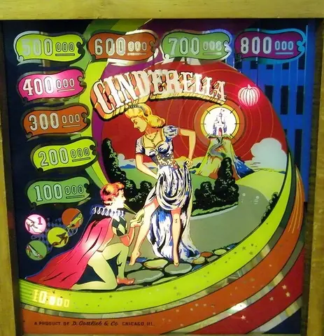 Cinderella backglass