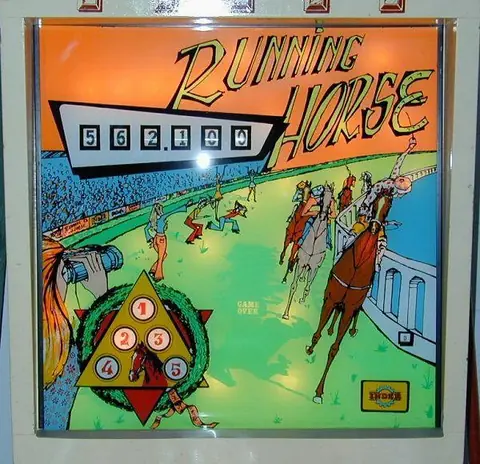 Running Horse backglass