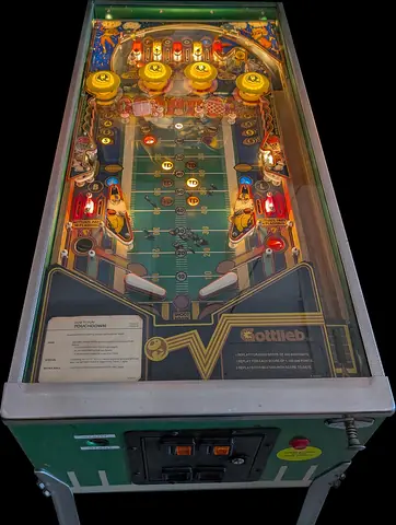 Touchdown playfield