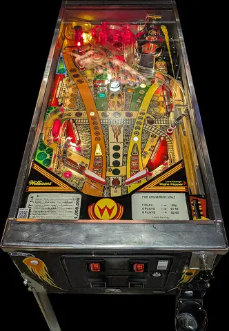 Comet playfield