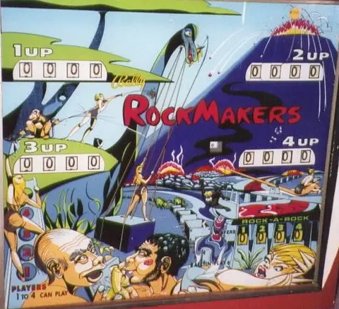 RockMakers backglass