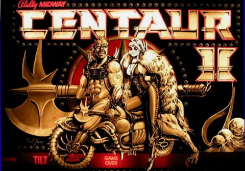 Centaur II backglass