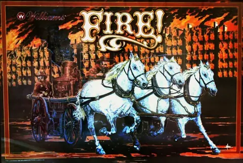 Fire! backglass