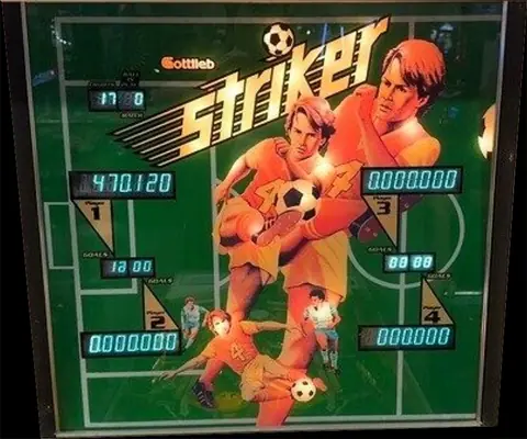 Striker backglass