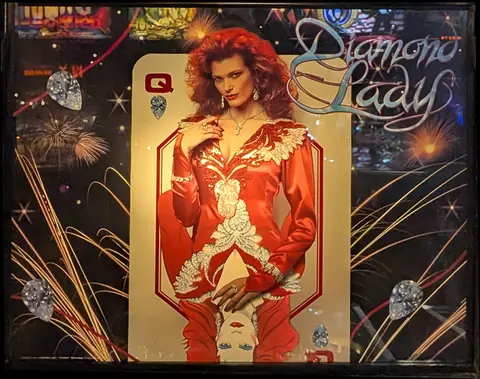 Diamond Lady backglass