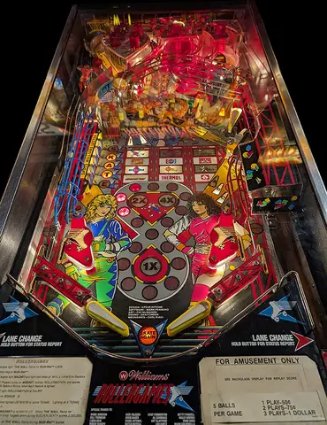 Rollergames playfield
