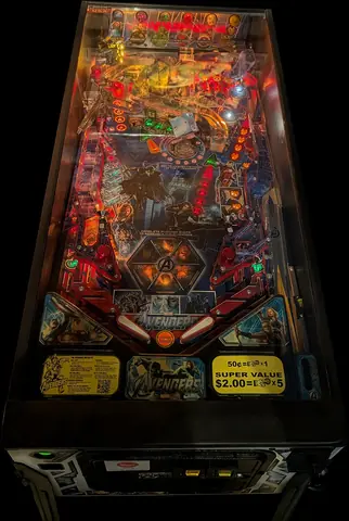 The Avengers playfield