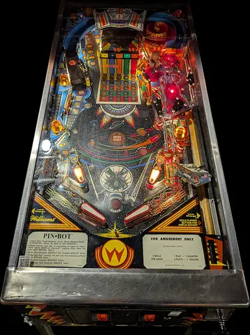 Pinbot playfield