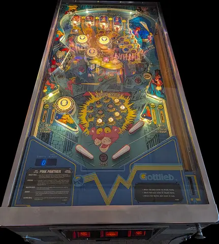 Pink Panther playfield