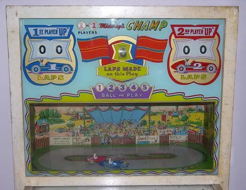 Champ backglass