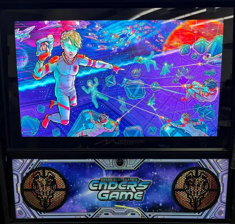 Ender's Game backglass