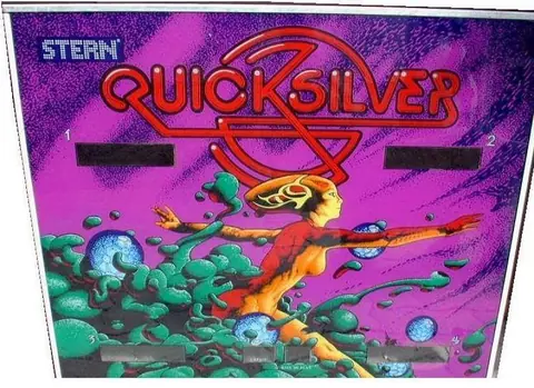 Quicksilver backglass