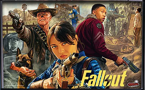 Fallout backglass