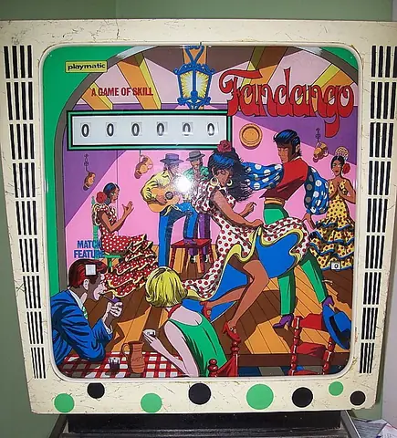 Fiesta / Fandango backglass