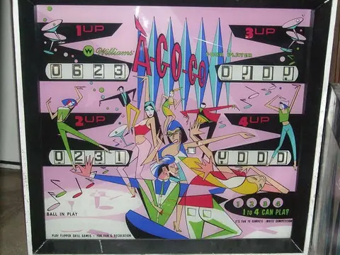 A-Go-Go backglass