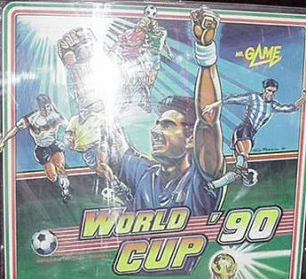 World Cup '90 backglass