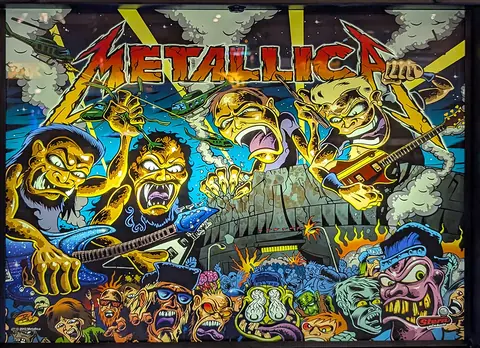 Metallica Monsters (Premium) backglass