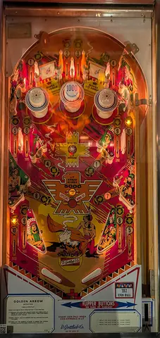 Golden Arrow playfield