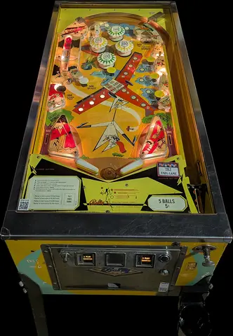 The Red Max playfield
