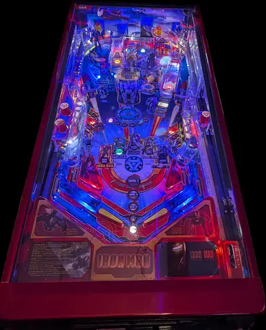 Iron Man playfield