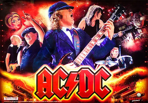 AC/DC (Pro Vault Edition) backglass
