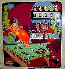 Big Shot / Hot Shot / Pro Pool backglass