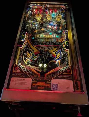 Cosmic Gunfight playfield