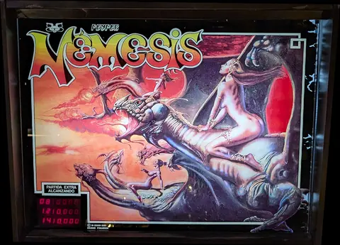 Nemesis backglass