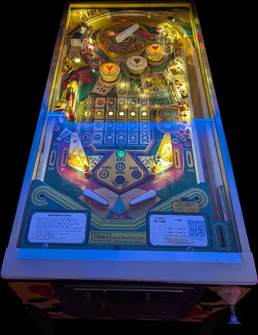 Hot Hand playfield
