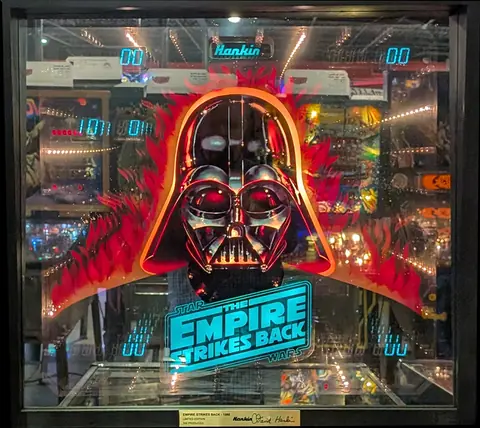 The Empire Strikes Back backglass