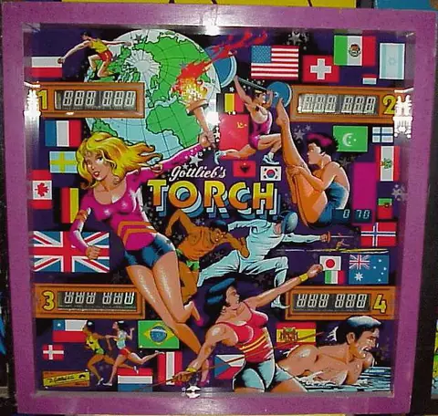 Torch backglass