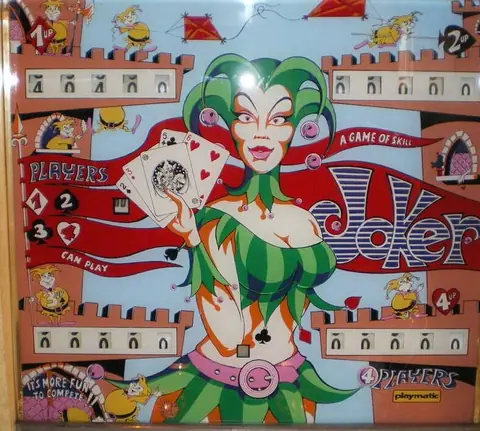 Joker backglass